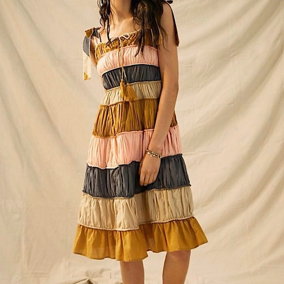 Anthropologie Dresses & Skirts - Anthropologie Let Me Be Colorblock Sleeveless Dress